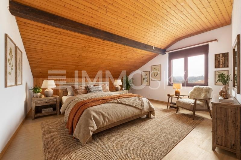 Grosszügiger Schlafbereich im 1. Stock - 7.5 pièces Appartement a Klingnau