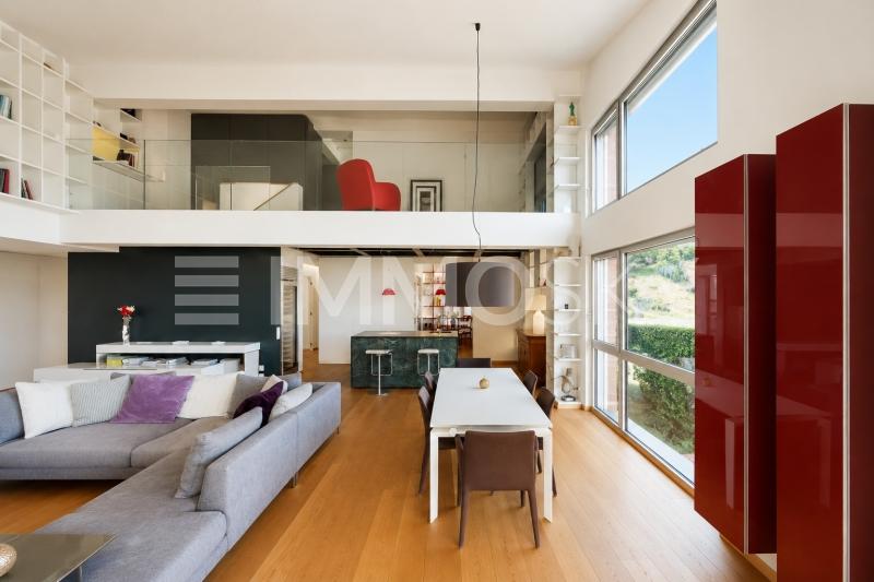 Accogliente zona TV al piano rialzato - 6.5 rooms Flat in Montagnola