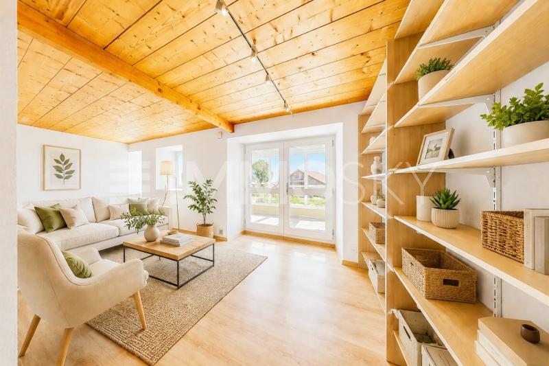 Bel espace lumineux (homestaging) - 3.5 pièces Maison mitoyenne d'angle a Mauborget