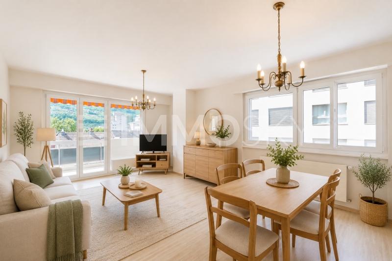 Belle pièce à vivre - Homestaging - 4.5 stanze Appartamento a Sion