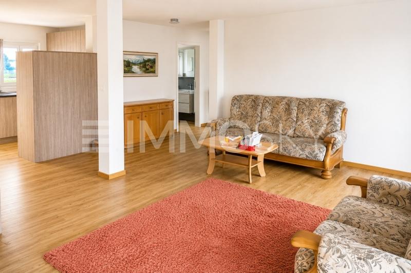Geräumiges Wohnzimmer - 12.5 pièces Immeuble d'habitation a Plasselb