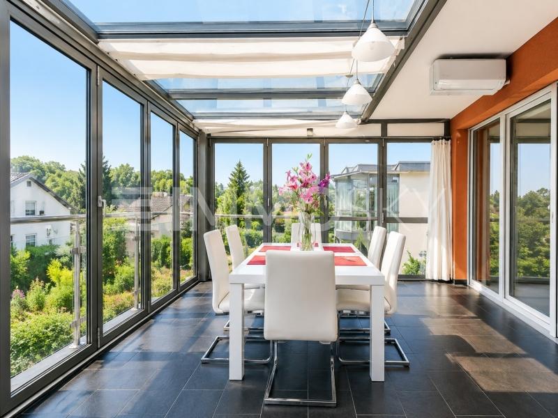 Traumhafter Wintergarten - 4.5 pièces Appartement en attique a Kreuzlingen