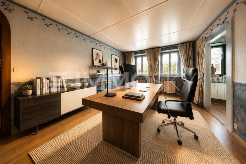 Bureau spacieux - 9 Zimmer Einfamilienhaus in Curtilles