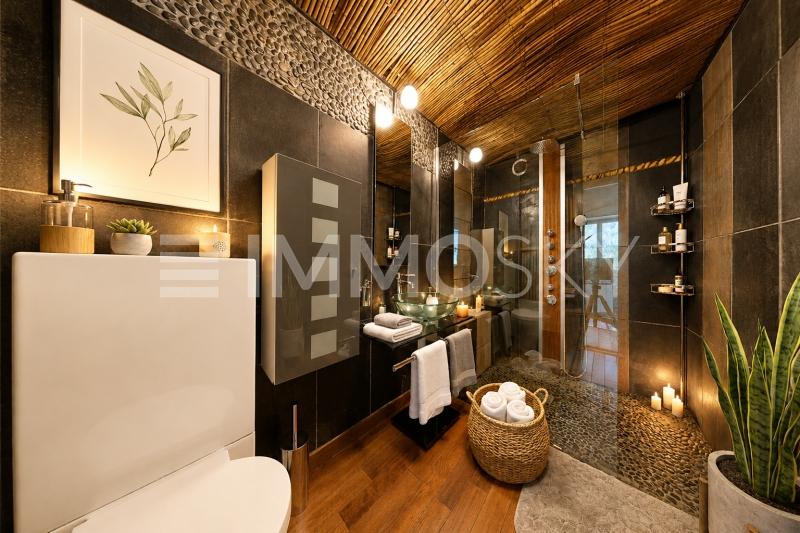 Salle de bain privative - 9 Zimmer Einfamilienhaus in Curtilles