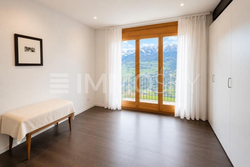 Ein stiller Rückzugsort mit Aussicht auf das Leben - 8 pièces Maison individuelle a Sarnen