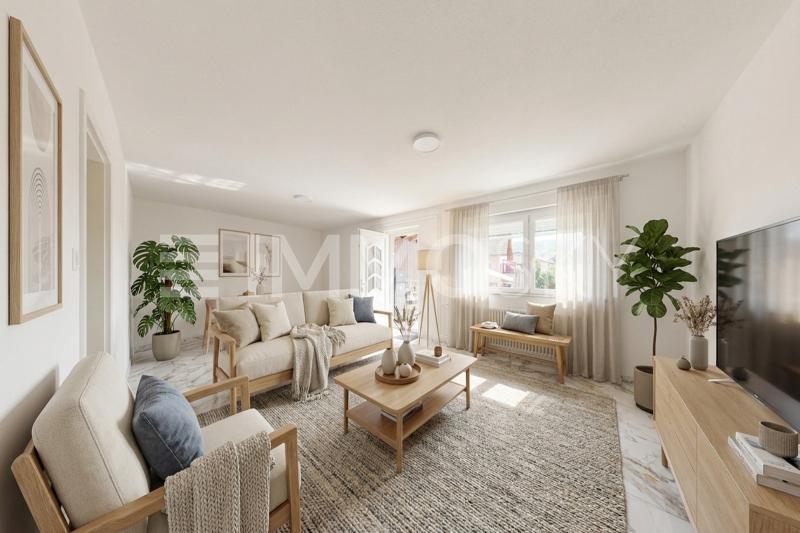 Spacieux séjour - HOMESTAGING - 6.5 pièces Maison a Dompierre FR