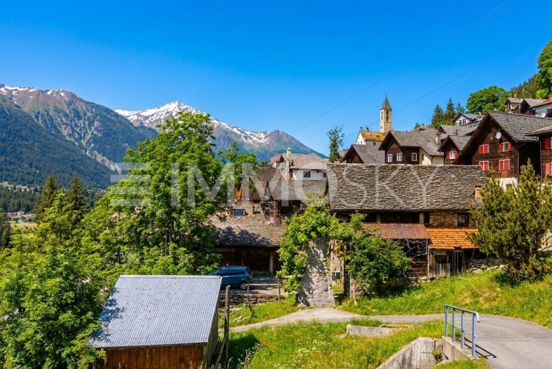 Splendido panorama montano - 3.5 pièces Maison de vacances a Faido