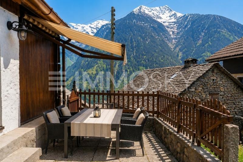 Accogliente terrazza - 3.5 pièces Maison de vacances a Faido