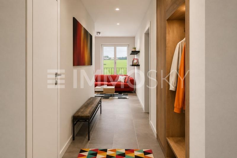 Einladender Korridor - 2.5 pièces Appartement en rez-de-chaussée a Schüpbach