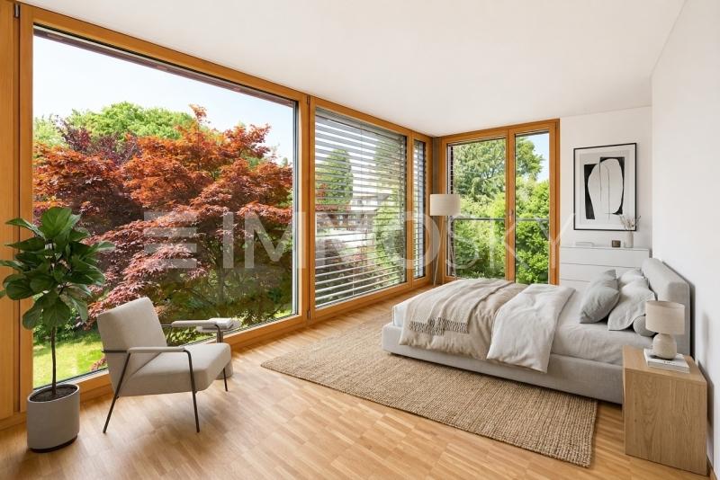 Lichtdurchflutetes Schlafzimmer - 6 pièces Maison a Uttwil