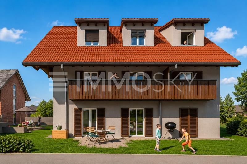 Gartenansicht - 4.5 stanze Appartamento a Schüpbach