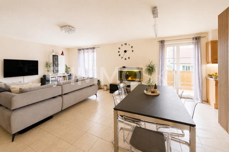 Séjour appartement 4.5 pces - 24 Zimmer Wohn- und Geschäftshaus in Suchy