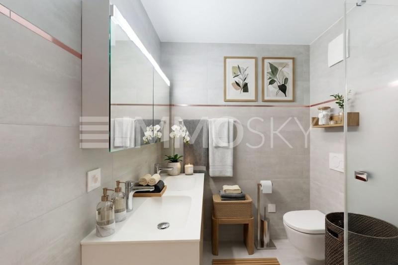 Salle de douche Home staging - 4.5 pièces Appartement en rez-de-chaussée a Etoy