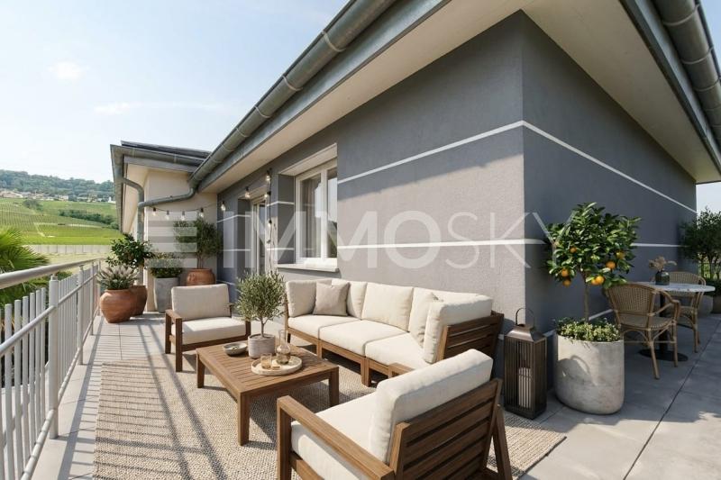 Balcon terrasse - 2.5 stanze Ufficio a Perroy