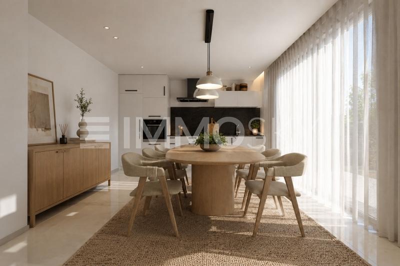 Cuisine moderne - 4.5 Zimmer Maisonette in Chavannes les Forts