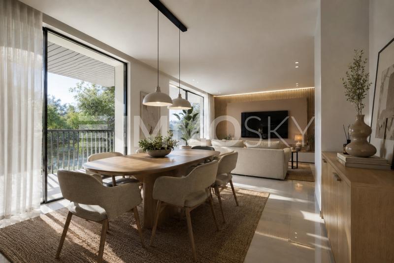 Cuisine ouverte sur sejour - 4.5 Zimmer Maisonette in Chavannes les Forts