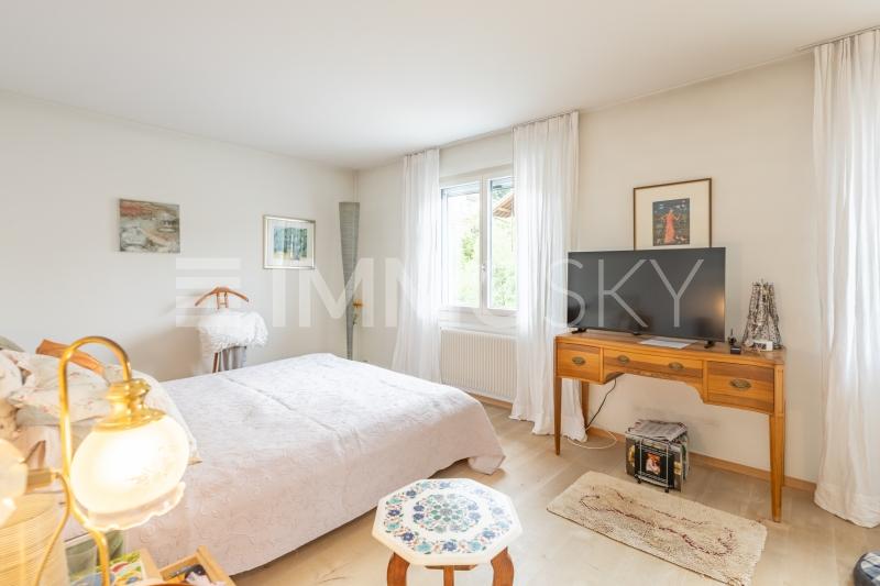 Grosses Schlafzimmer - 4.5 pièces Maison mitoyenne a Spiez