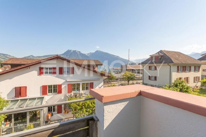 Wunderschönes Bergpanorama - 4.5 pièces Maison mitoyenne a Spiez