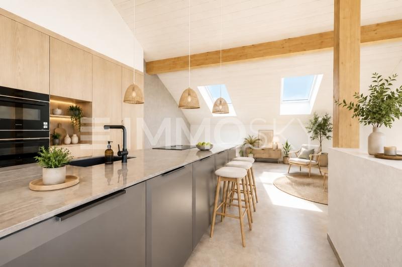De l'espace pour ravir les papilles de tous homestaging - 4.5 pièces Duplex a Sullens