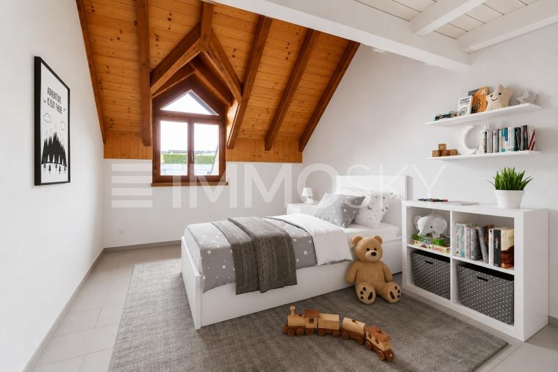 Helles Kinderzimmer - 4.5 pièces Appartement a Lupfig