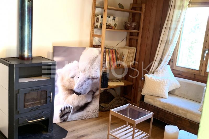 Lisez et détendez-vous au coin du feu - 3.5 pièces Chalet a Nax