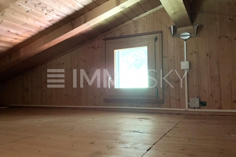 Mezzanine pour davantage d'espace - 3.5 pièces Chalet a Nax