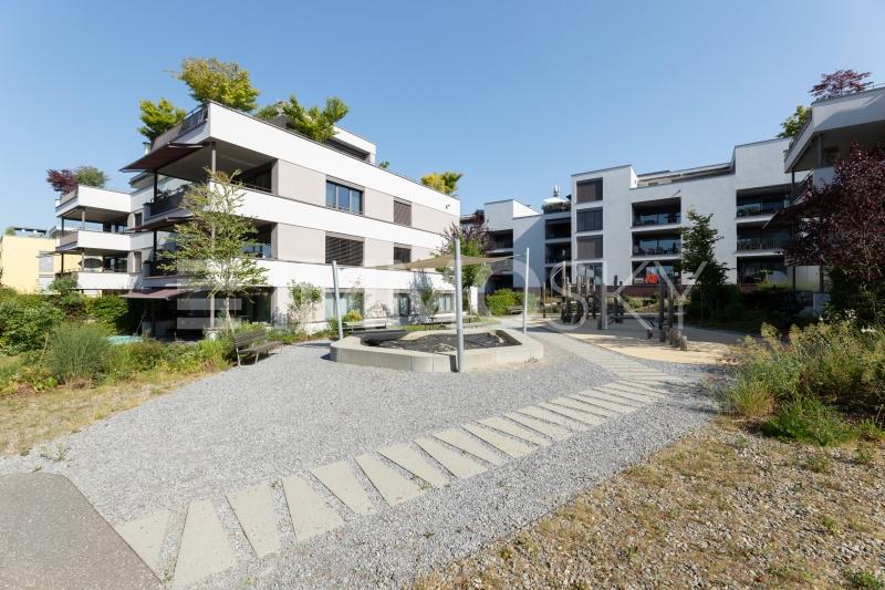 Ein wunderschönes Quartier zum Wohnen - 3.5 pièces Appartement en rez-de-chaussée a Niederrohrdorf