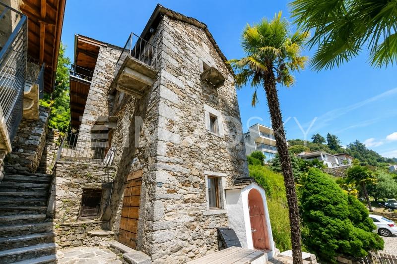 Tradizionale casa ticinese - 2.5 stanze Appartamento vacanza a Brissago