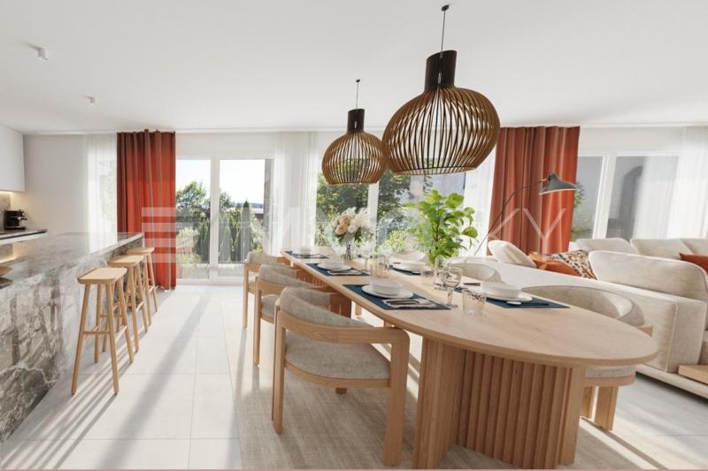 Pièce à vivre chaleureuse et spacieuse - 4.5 pièces Appartement a St Cergue