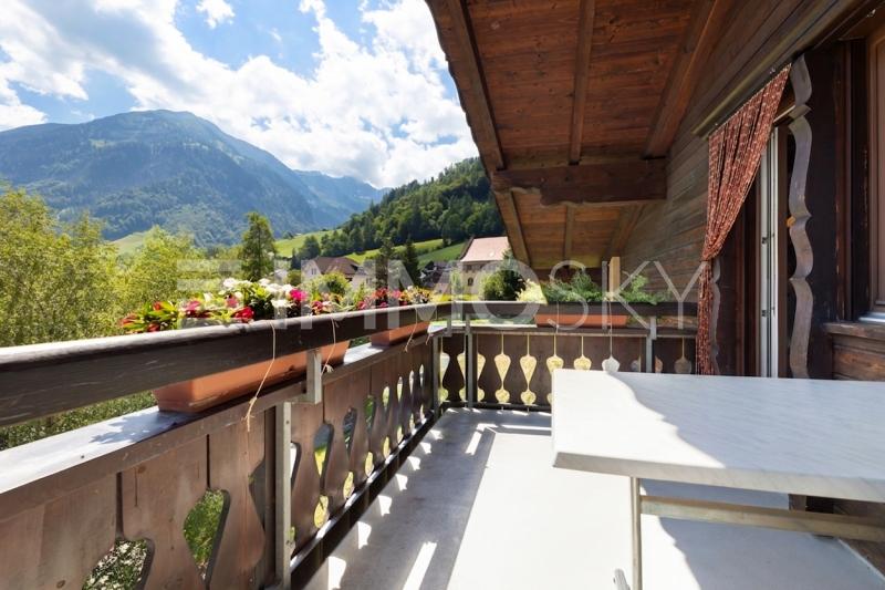 Sonnenplatz mit Weitblick und Ruhe - 3.5 pièces Appartement sous les toits a Valens