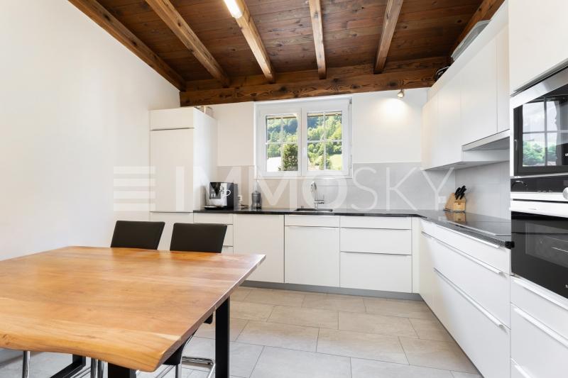 Für kleine und grosse Genussmomente - 3.5 pièces Appartement sous les toits a Valens