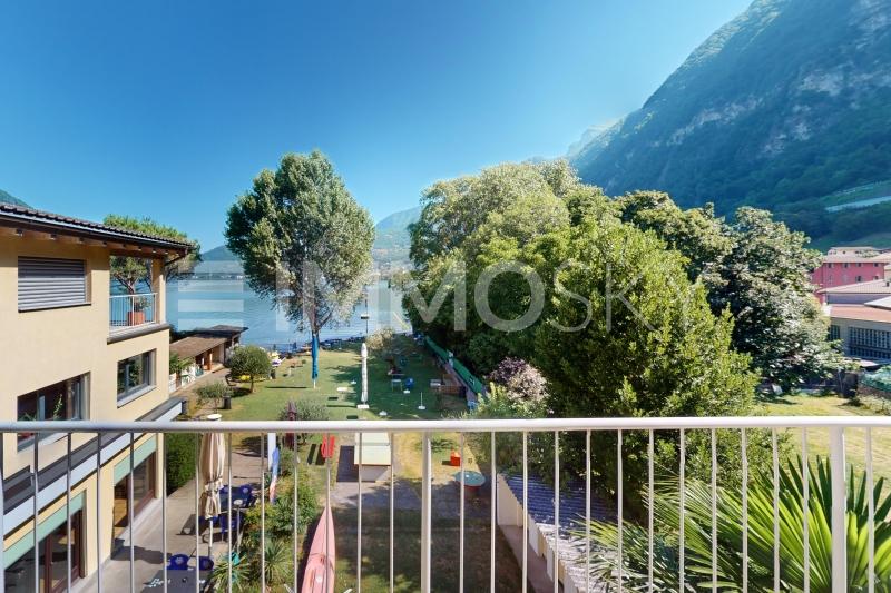 Vista camera da letto - 5.5 pièces Appartement en attique a Capolago