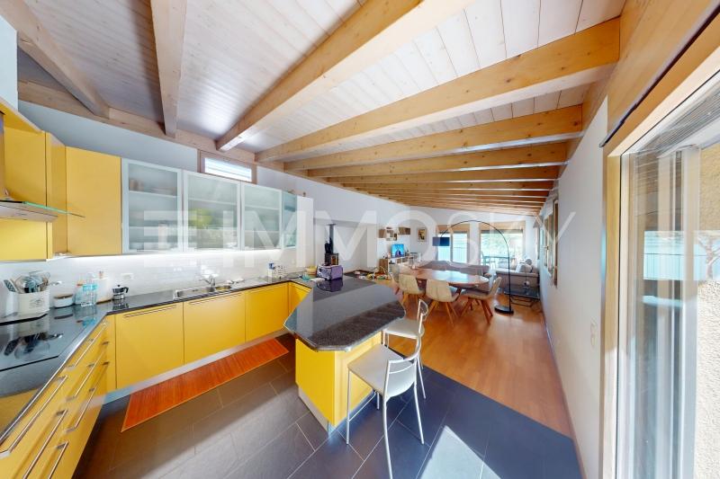 Cucina completa di tutto - 5.5 pièces Appartement en attique a Capolago