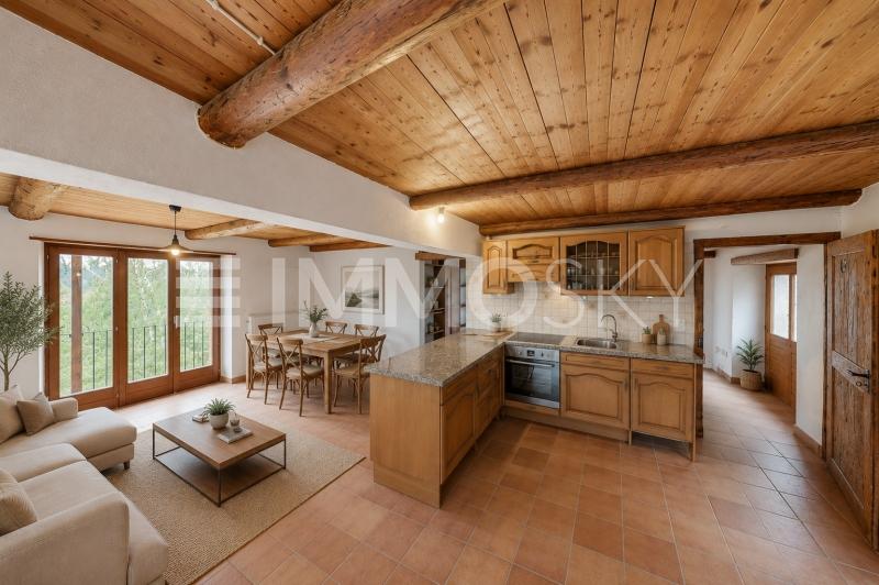 Ampia zona soggiorno-pranzo - 7 pièces Maison a Auressio