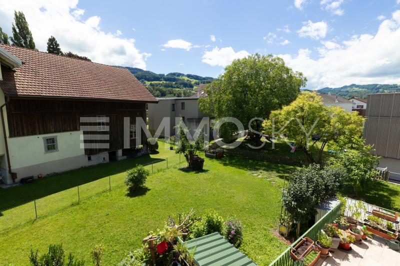Aussicht vom Balkon - 4.5 stanze Appartamento a Rheineck