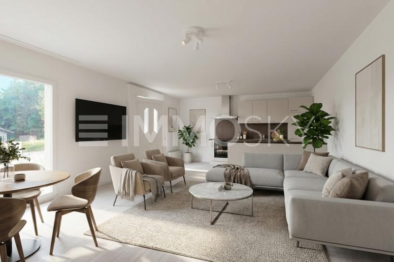 Salon ouvert homestaging - 10 pièces Villa a Les Hauts Geneveys