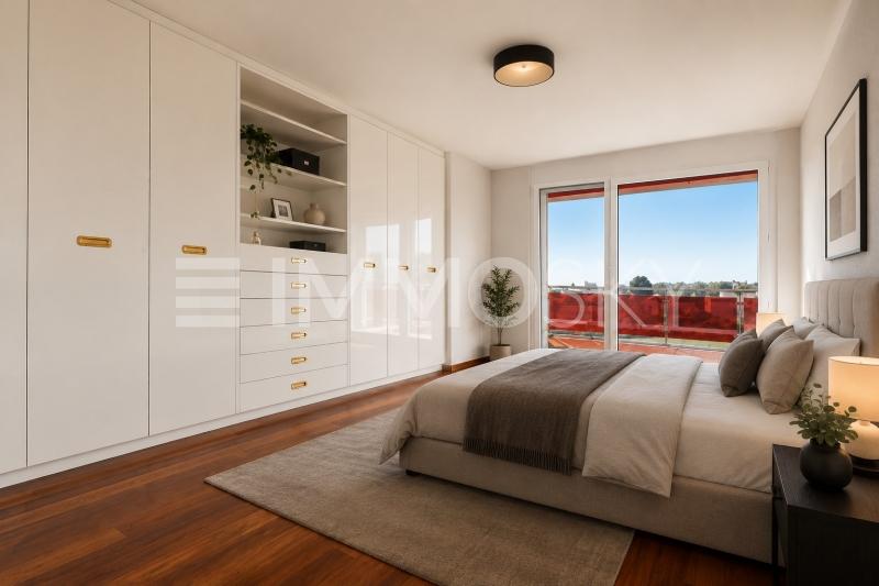 Elternschlafzimmer mit Traumaussicht - 4.5 stanze Attico a Kreuzlingen