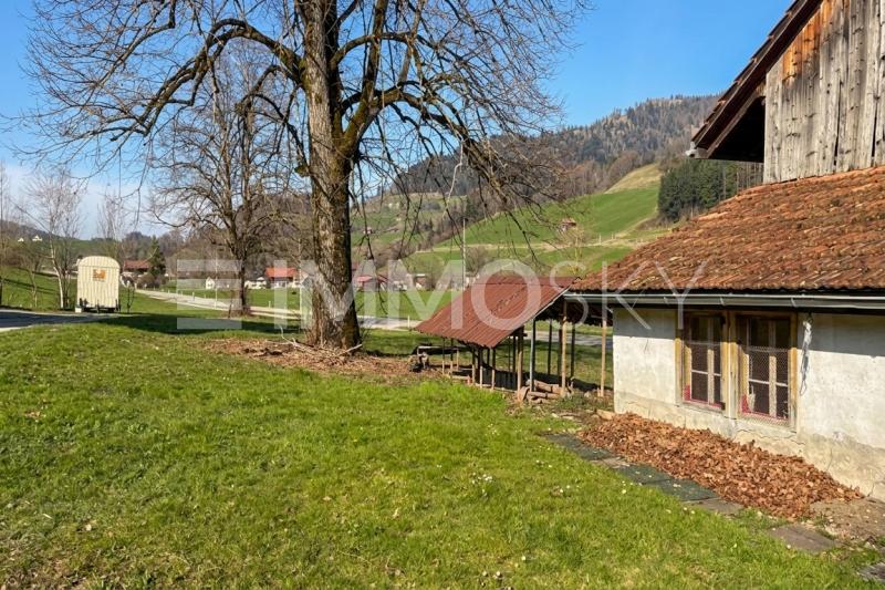 Sicht von der Scheune zum Landwirtschaftsland - Terreno a Wald ZH