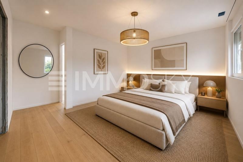Belle chambre parentale (projection Homestaging) - 3.5 stanze Padiglione a Lausanne