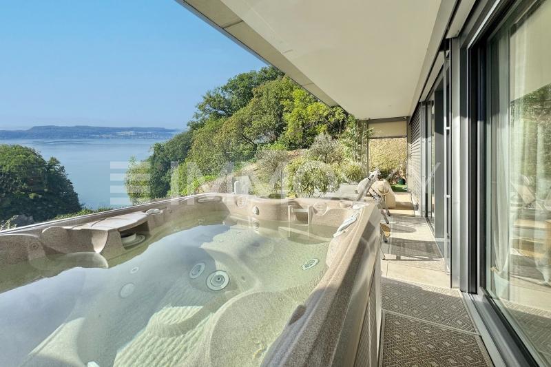 Jaccuzzi privé vue lac - 5.5 stanze Padiglione a Twann Tüscherz
