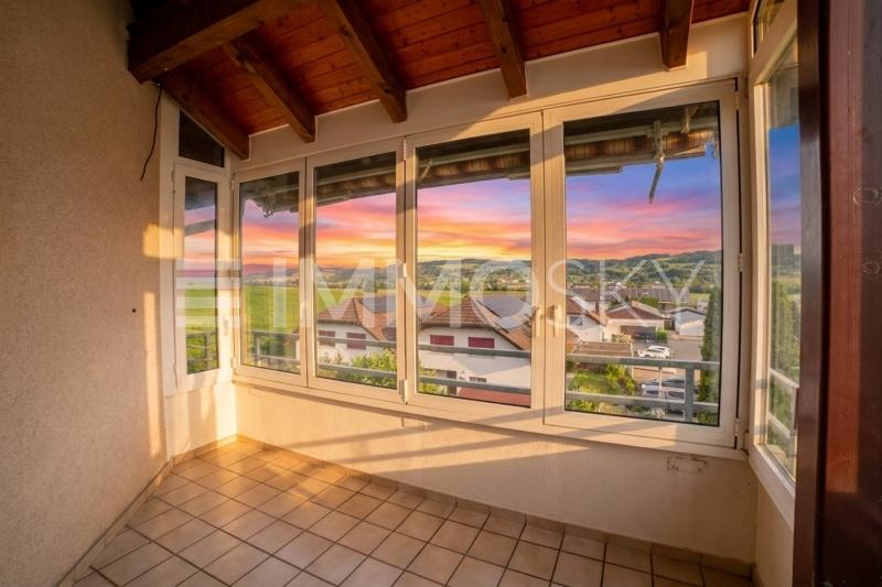Abendstimmung zum Geniessen - 4.5 Zimmer Etagenwohnung in Moosleerau