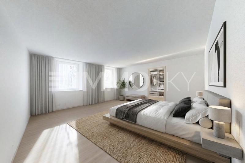 Chambre parentale avec dressing - Home Staging - 7.5 pièces Maison a Chézard St Martin