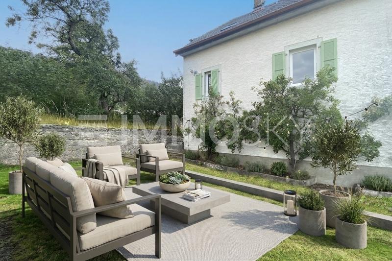 Jardin intimiste - Home Staging - 7.5 pièces Maison a Chézard St Martin