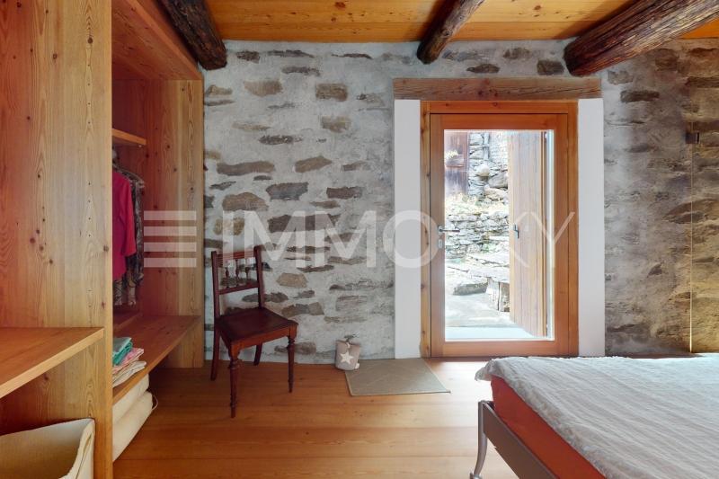 Camera da letto con uscita - 4 Zimmer Rustico in Brontallo