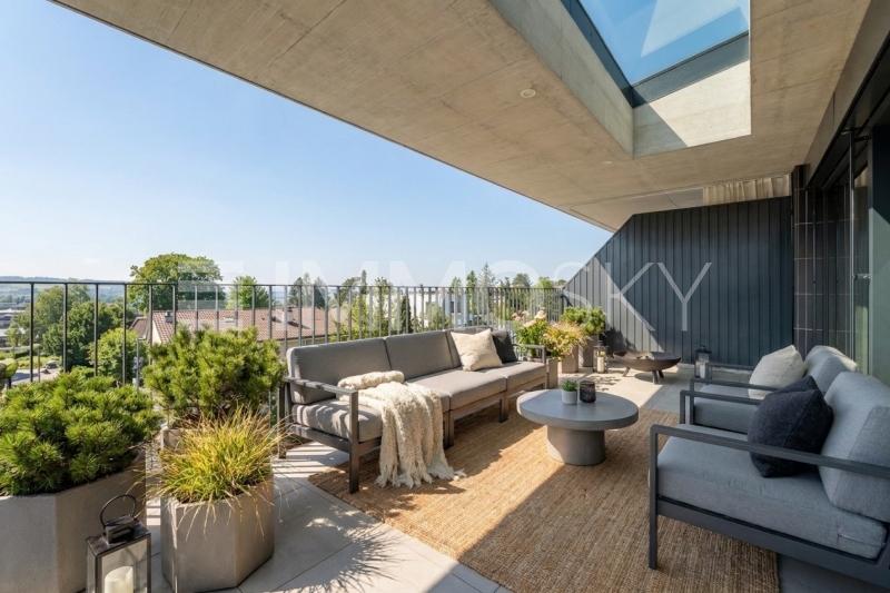 Aussicht vom Feinsten mit gemütlicher Lounge - 2.5 stanze Attico a Uitikon Waldegg