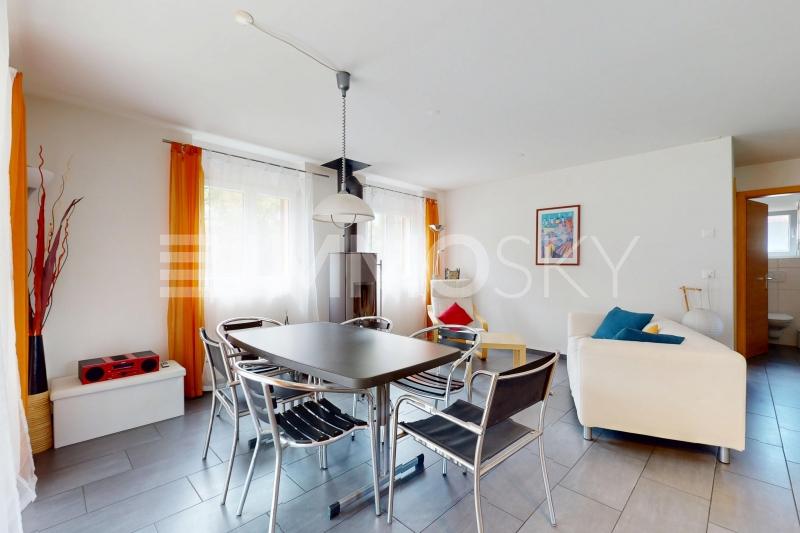 Chaleureuse pièce à vivre avec poêle - 8.5 stanze Casa a Euseigne