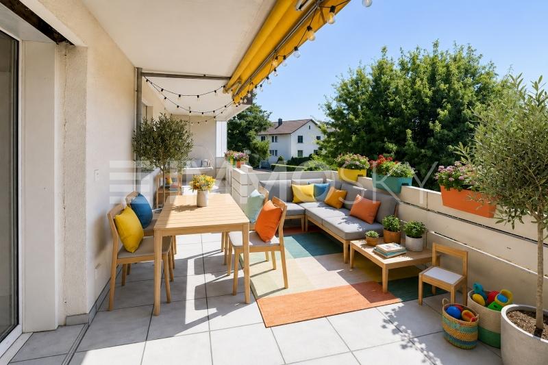 Herrlicher Balkon top besonnt - 5.5 pièces Appartement a Lenzburg