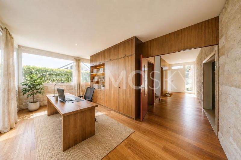 Espace bureau lumineux( ameublement Home Staging) - 7.5 pièces Villa a Arzier