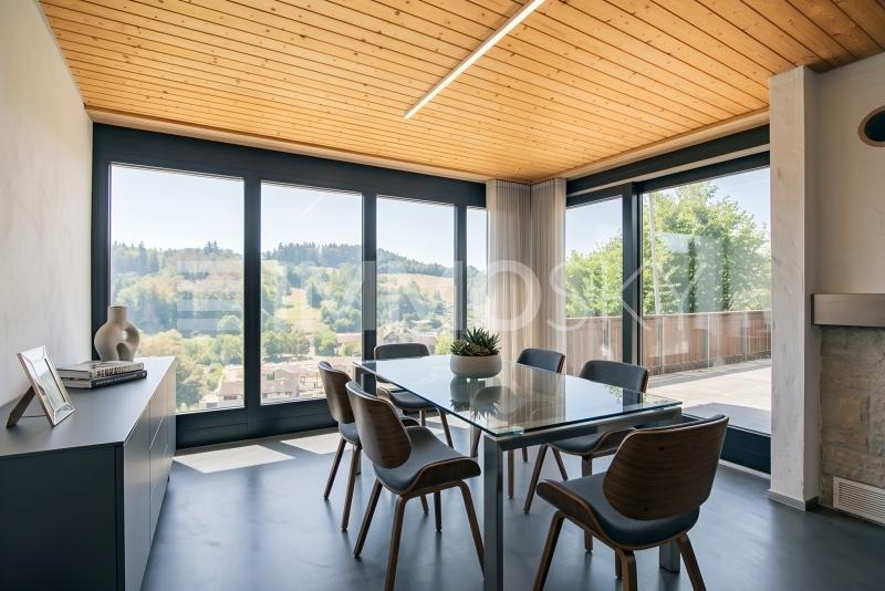 Moderne trifft Aussicht - 5.5 Zimmer Haus in Teufenthal AG