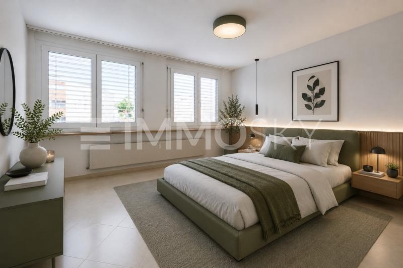 Geräumiges Hauptschlafzimmer - 5.5 pièces Appartement a Biberist